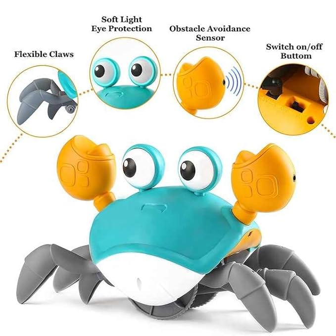 Boughtbro Little Crabby Friend: Toy for Babies