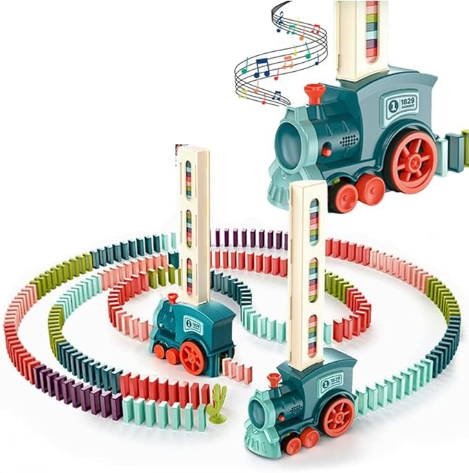 BoughtBro- Domino Train: Baby's Ticket to Playtime Thrills