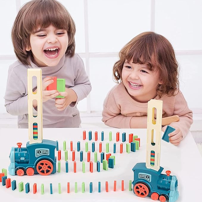 BoughtBro- Domino Train: Baby's Ticket to Playtime Thrills