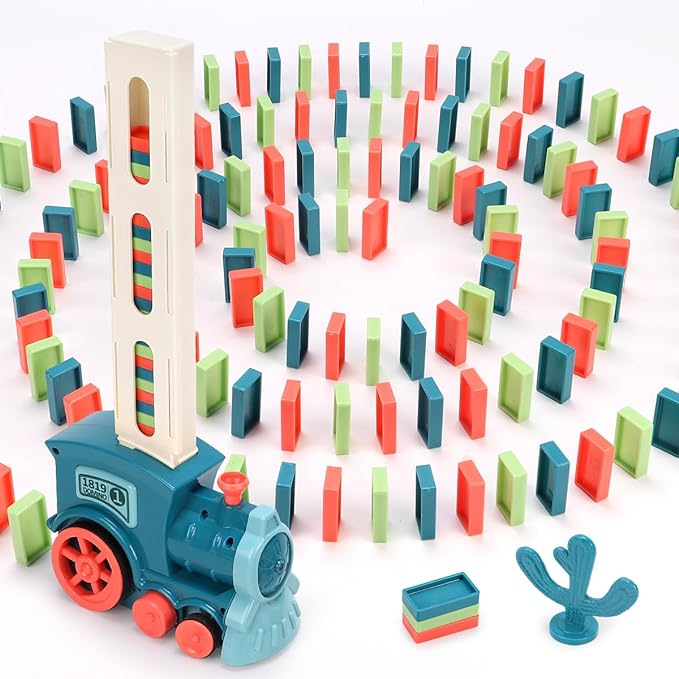 BoughtBro- Domino Train: Baby's Ticket to Playtime Thrills