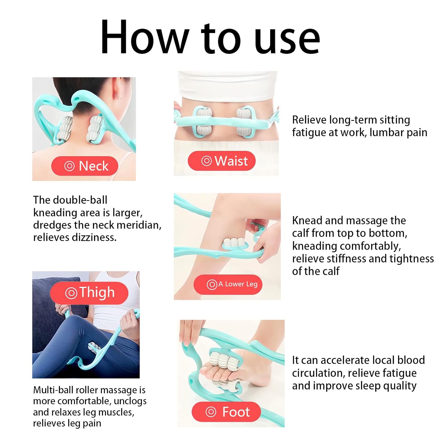 StressAway Neck Massage Roller