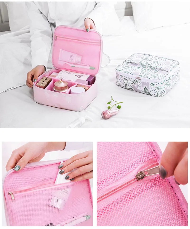 BoughtBro-Portable Beauty Essential: Our Trendy Cosmetic Bag