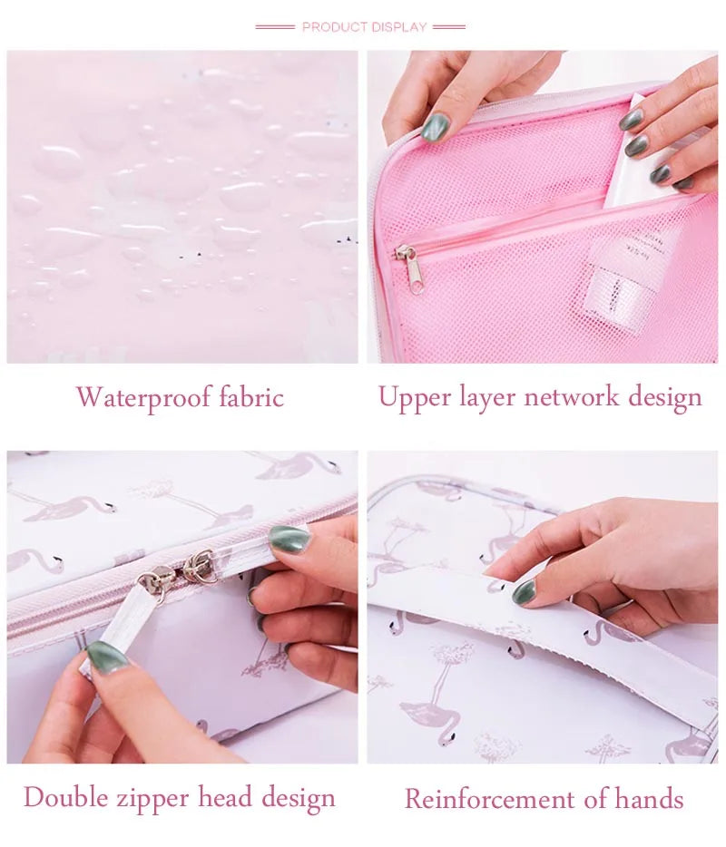 BoughtBro-Portable Beauty Essential: Our Trendy Cosmetic Bag