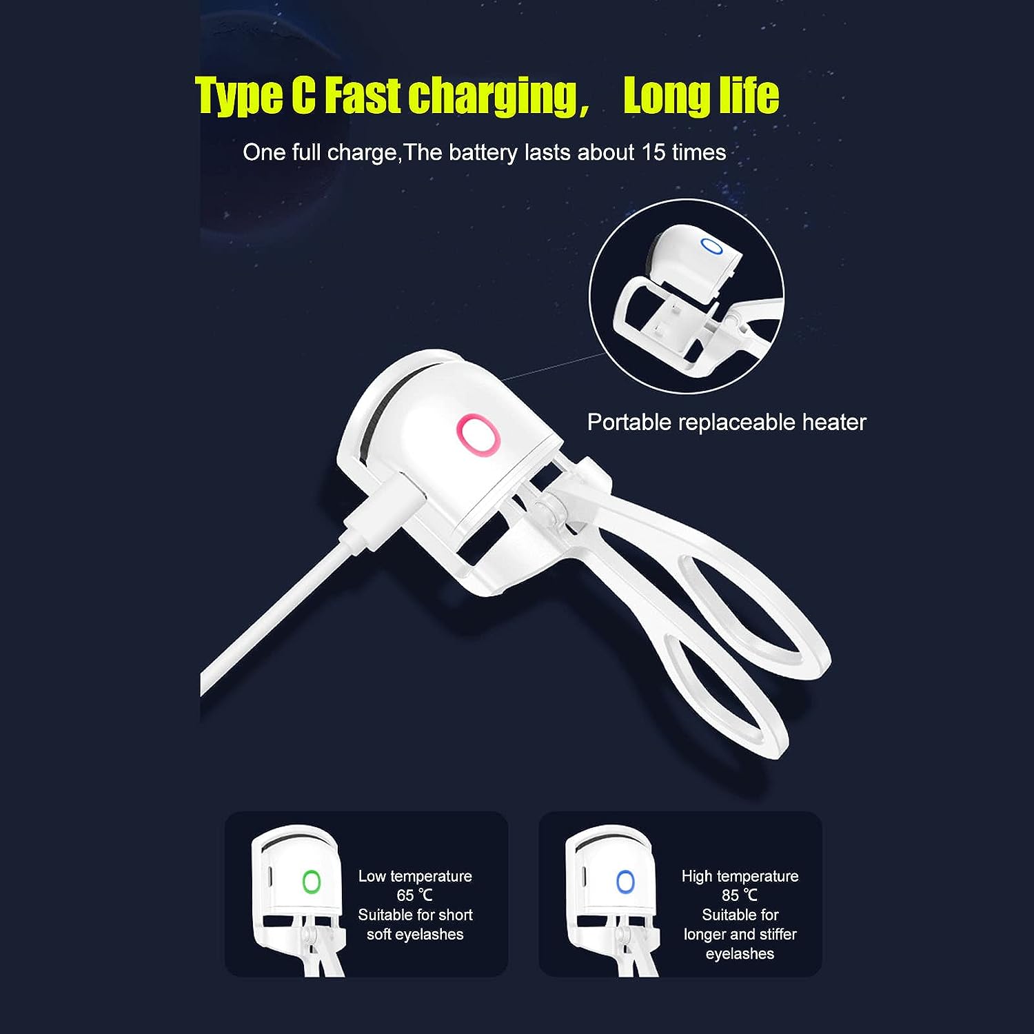 GlamHeat: Elevate Your Eyelash Curl Game