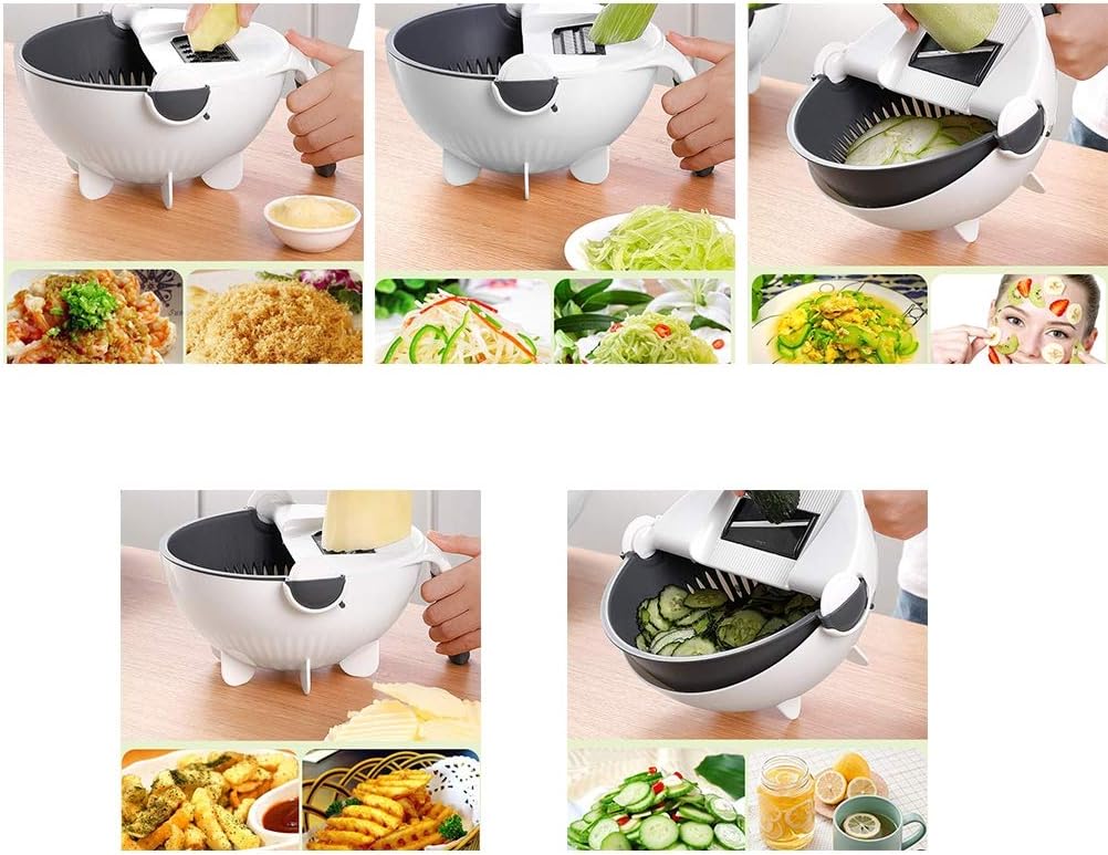 9-in-1 Ultimate Veggie Slicing Solution