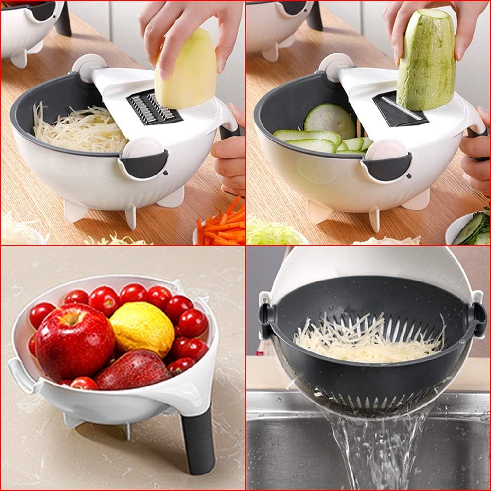 9-in-1 Ultimate Veggie Slicing Solution