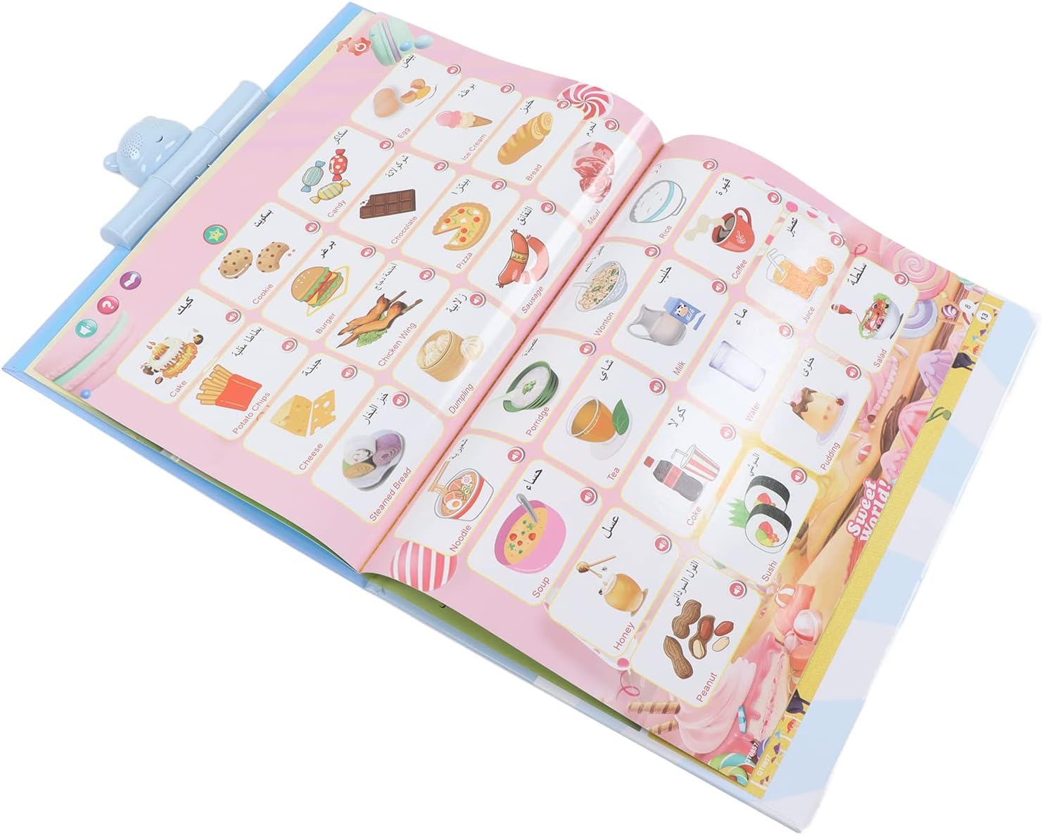 Boughtbro Electronic Arabic & English Educational Book