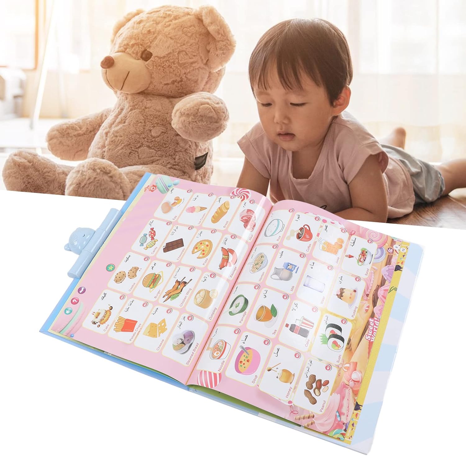 Boughtbro Electronic Arabic & English Educational Book