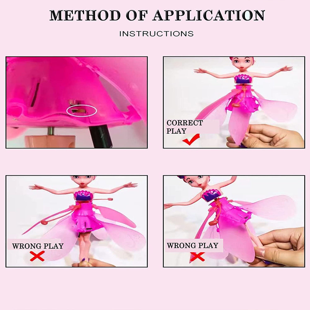 Magic Winged Fairy Princess Doll