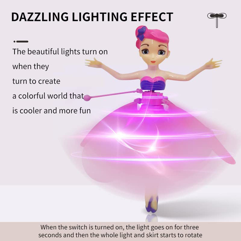 Magic Winged Fairy Princess Doll