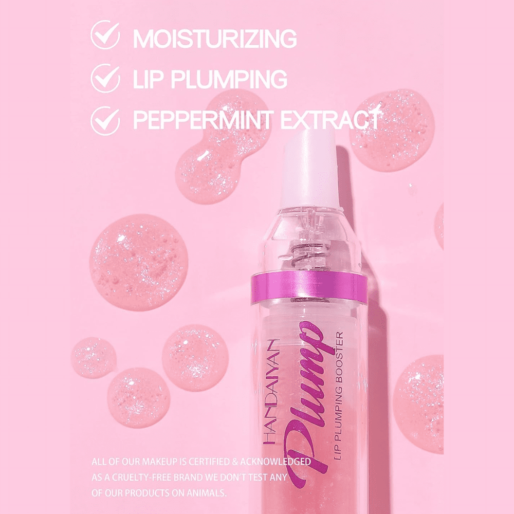 Boughtbro Instant Lip Volumizer - Transparent Boost for Fuller, Plumper Lips