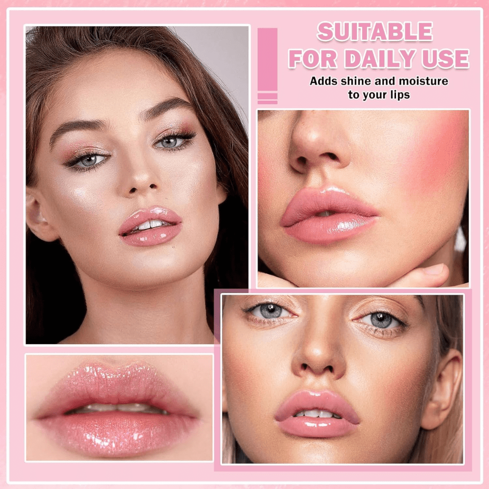 Boughtbro Instant Lip Volumizer - Transparent Boost for Fuller, Plumper Lips