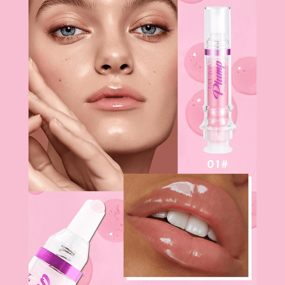 Boughtbro Instant Lip Volumizer - Transparent Boost for Fuller, Plumper Lips